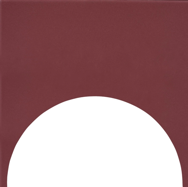 Quintessenza Fargblock Borgogna matowa 15x15 cm gr. 8 mm
