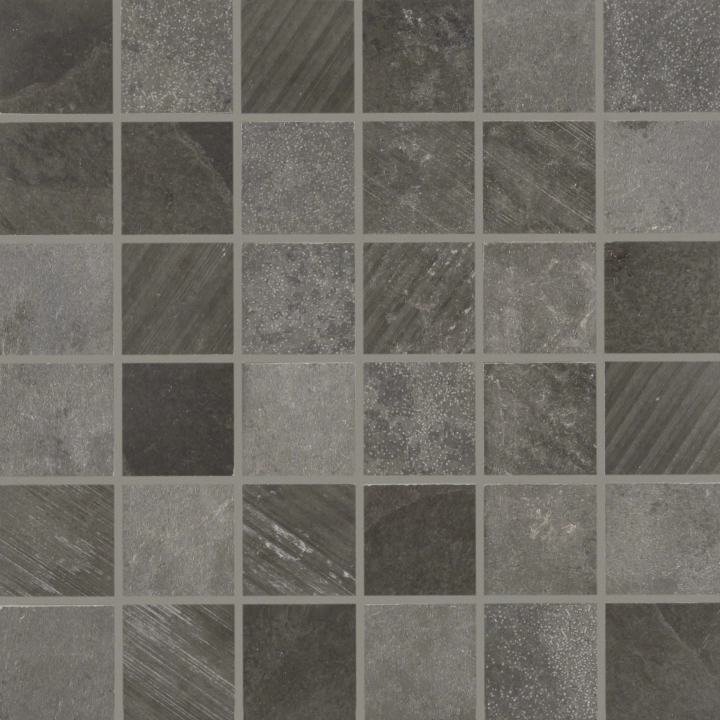 Quintessenza Superfici20 Antracite Mix matowa 20x20 cm gr. 10 mm