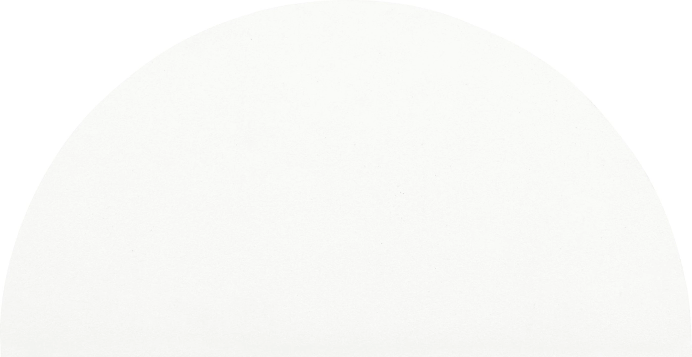 Quintessenza Fargblock Bianco matowa 6.5x13.5 cm gr. 8 mm