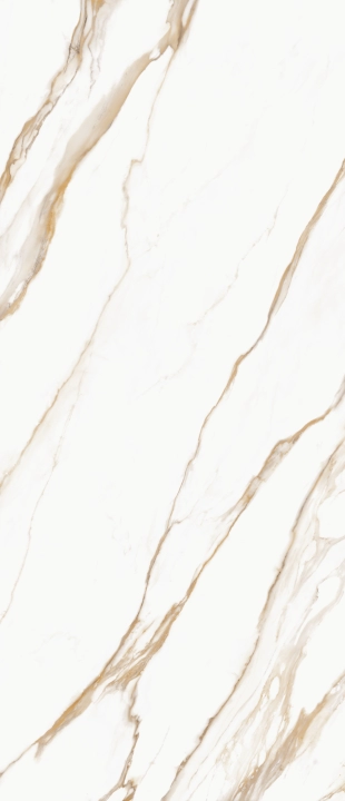 Refin Prestigio Calacatta Oro poler 120x278 cm gr. 6 mm