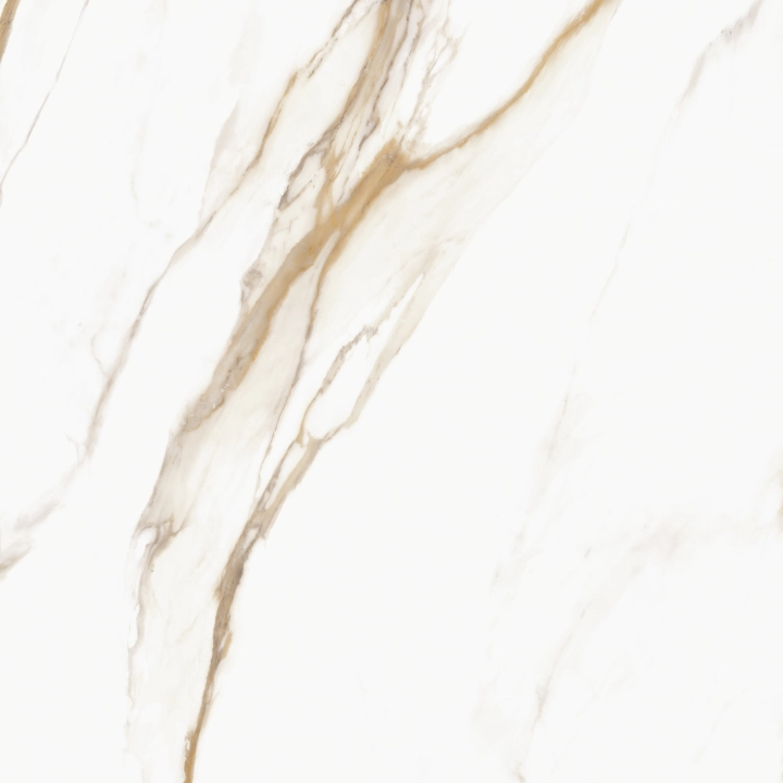 Refin Prestigio Calacatta Oro satyna 120x120 cm gr. 9 mm