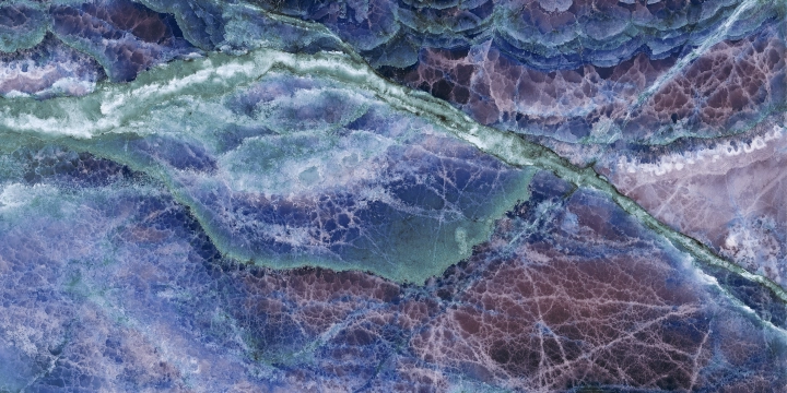 Santagostino Star Onyx Purple wysoki połysk 60x120 cm gr. 9 mm