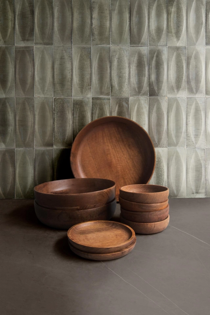 Ragno Boheme efekt drewno – aranżacja salonu w stylu loft