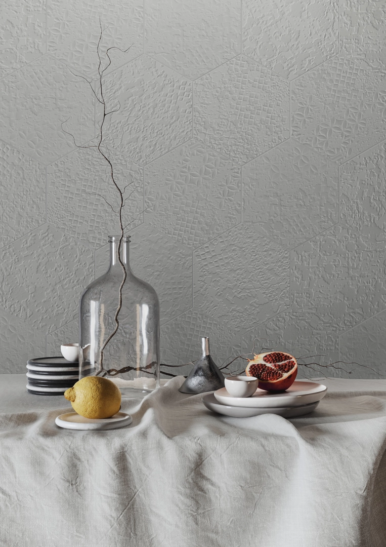 Płytki Ragno Stratford efekt kamień, Beton w minimalistycznym wnętrzu – aranżacja 34