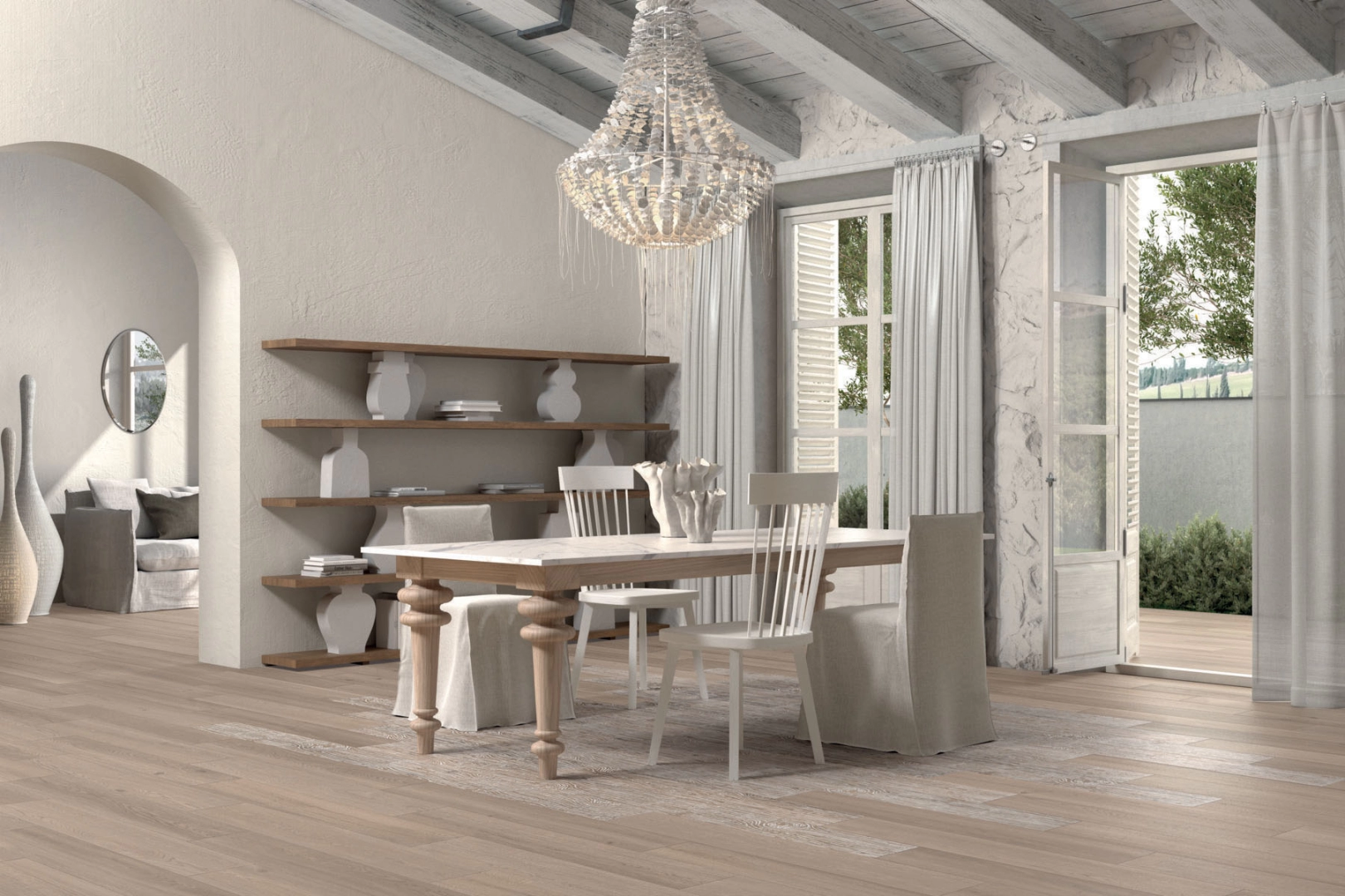 Kolekcja ABK POETRY WOOD — gres efekt drewno