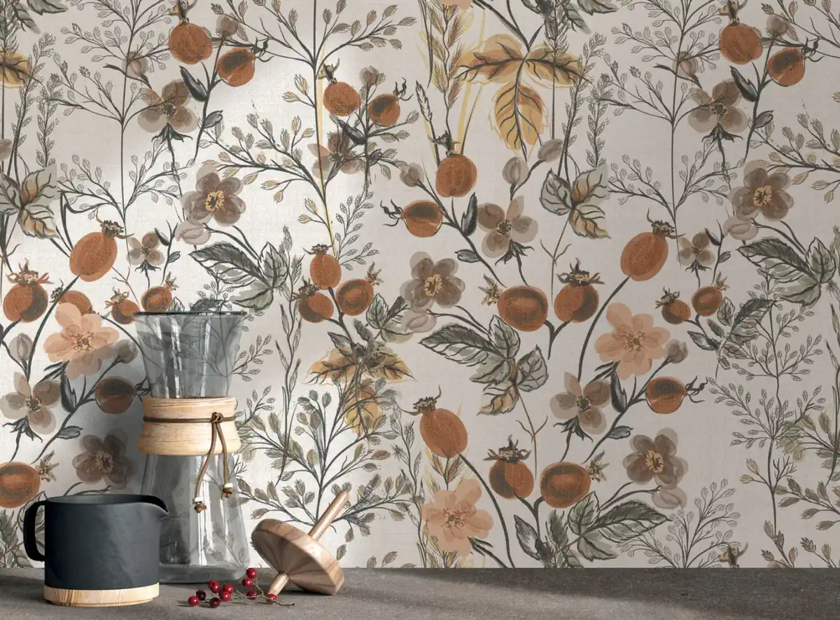 Gres Abk WIDE&STYLE MINI efekt kolor, tapeta - aranzacja w minimalistycznym wnetrzu