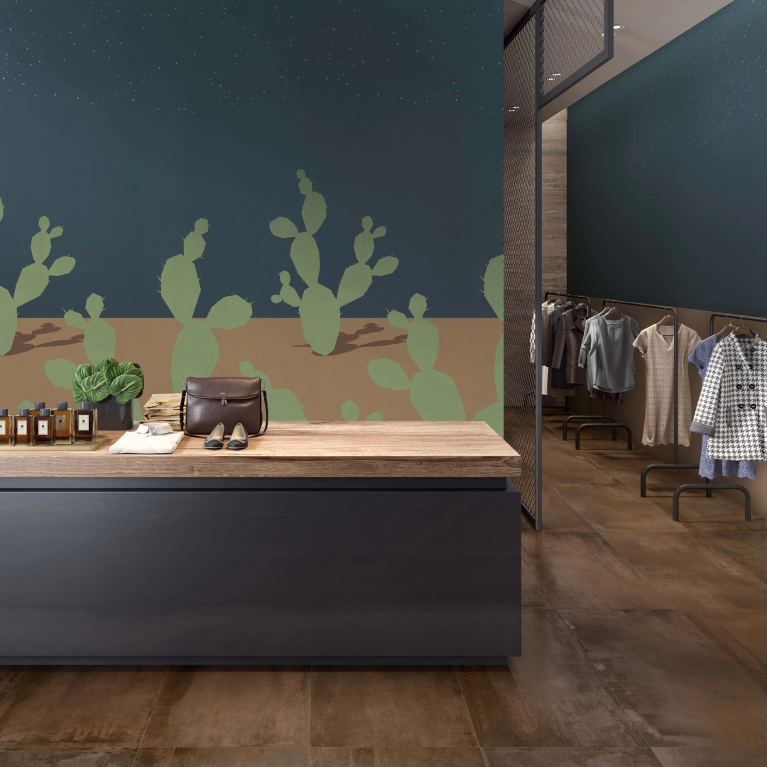 Kolekcja ABK WIDE&STYLE — gres efekt tapeta