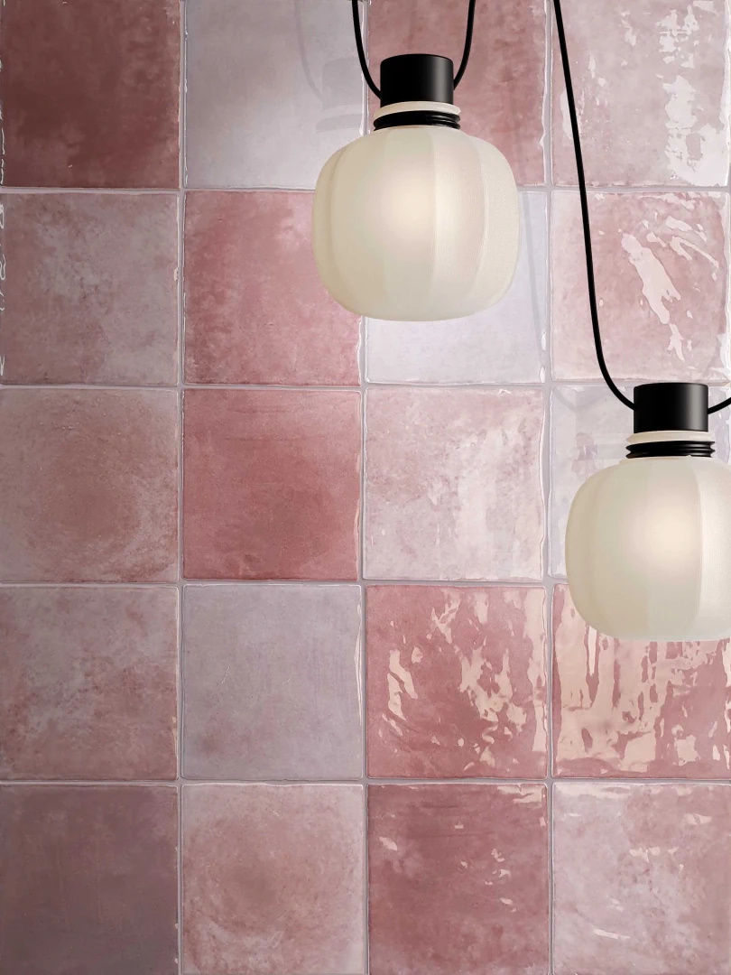 Gres Abk POETRY COLORS efekt beton - aranzacja w przestronnym holu