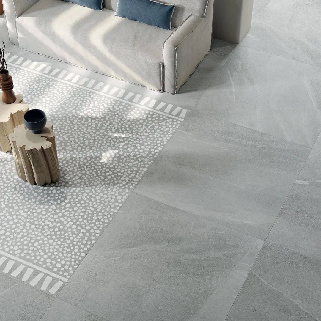 Gres Abk POETRY STONE efekt kamień - aranzacja w eleganckiej lazience