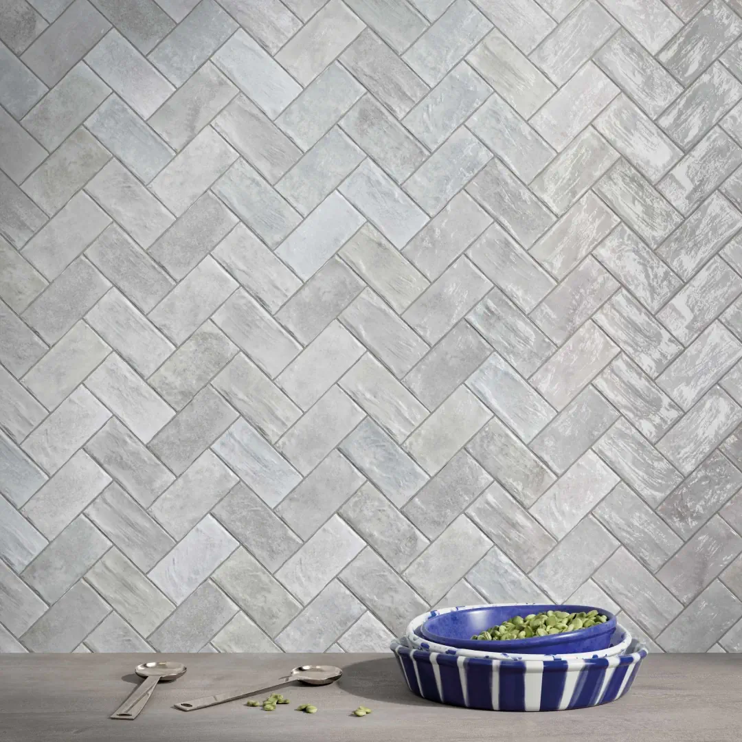 Gres Abk POETRY COLORS efekt beton - aranzacja w minimalistycznym wnetrzu