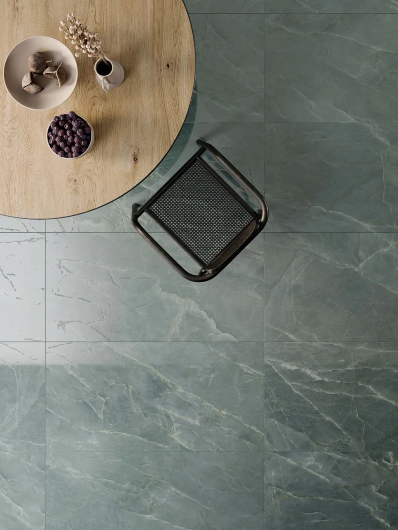 Gres Abk SENSI NUANCE efekt marmur - aranzacja w eleganckiej lazience