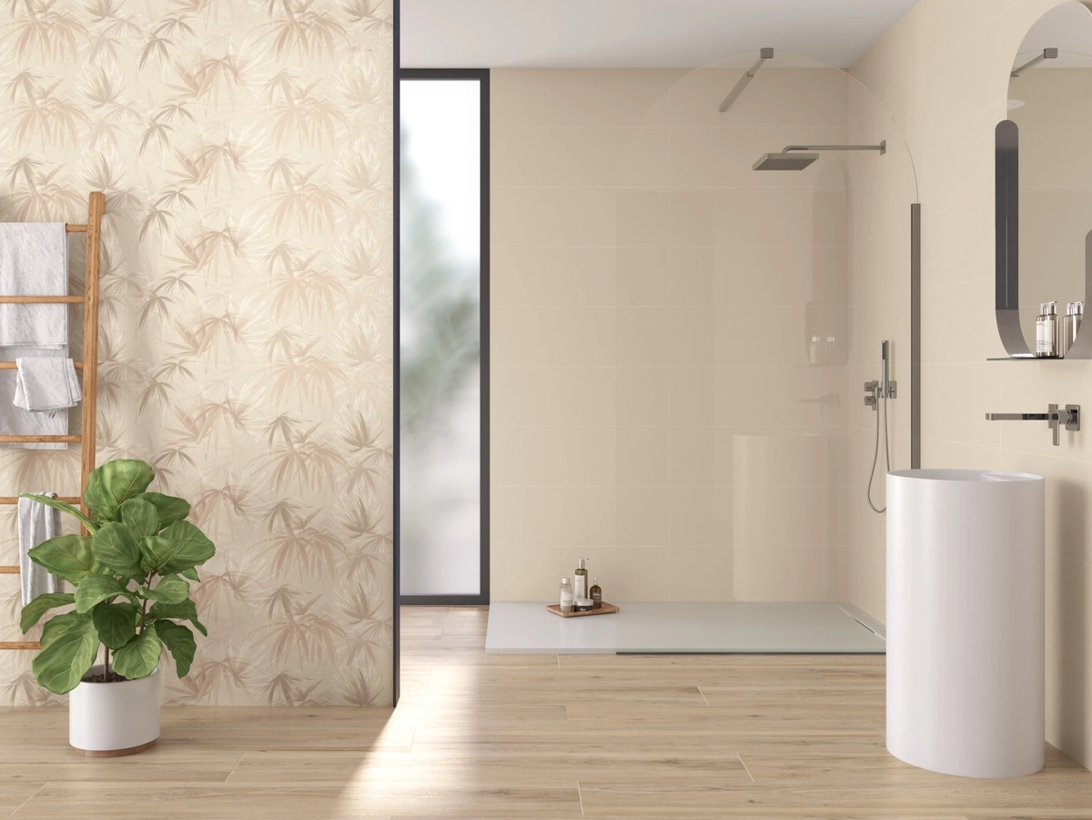 Gres Ape COLORFUL efekt kolor - aranzacja w eleganckiej lazience