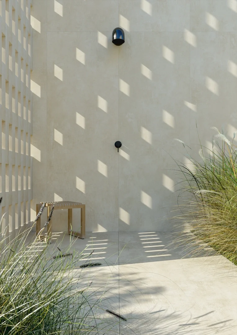 Gres Ariostea URBAN ACTIVE efekt beton - aranzacja w eleganckiej lazience