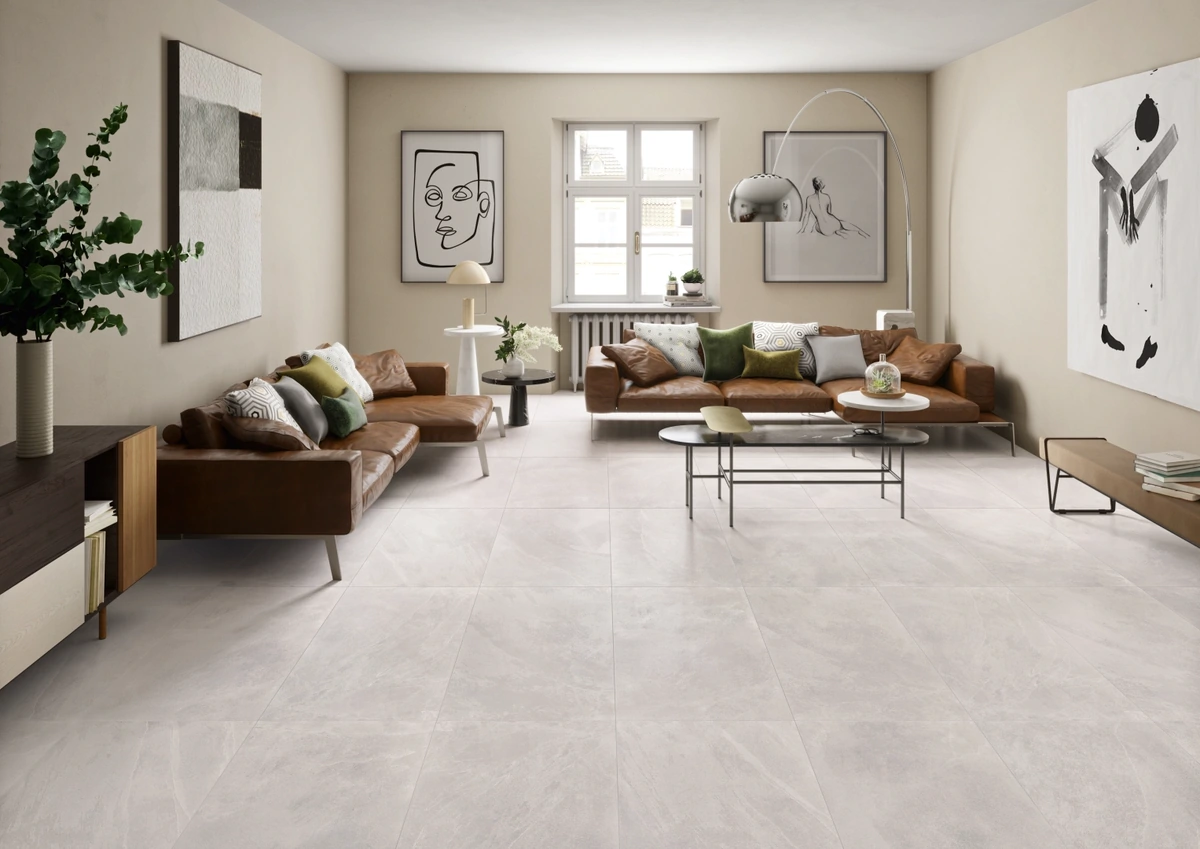 Gres Ascot GENTLE STONE efekt kamień - aranzacja w elewacji domu