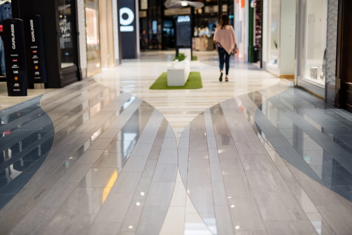 Gres Casalgrande Padana MARTE efekt kamień, marmur - aranzacja w eleganckiej lazience