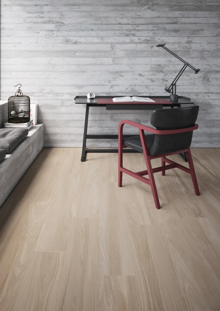 Gres Casalgrande Padana CLASS WOOD efekt drewno - aranzacja w eleganckiej lazience