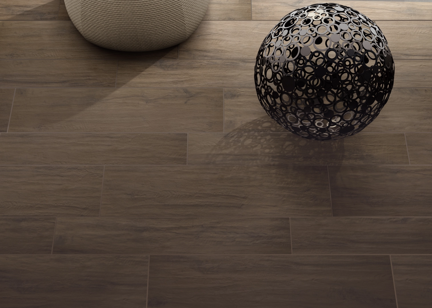 Gres Casalgrande Padana TAVOLATO efekt drewno - aranzacja w eleganckiej lazience