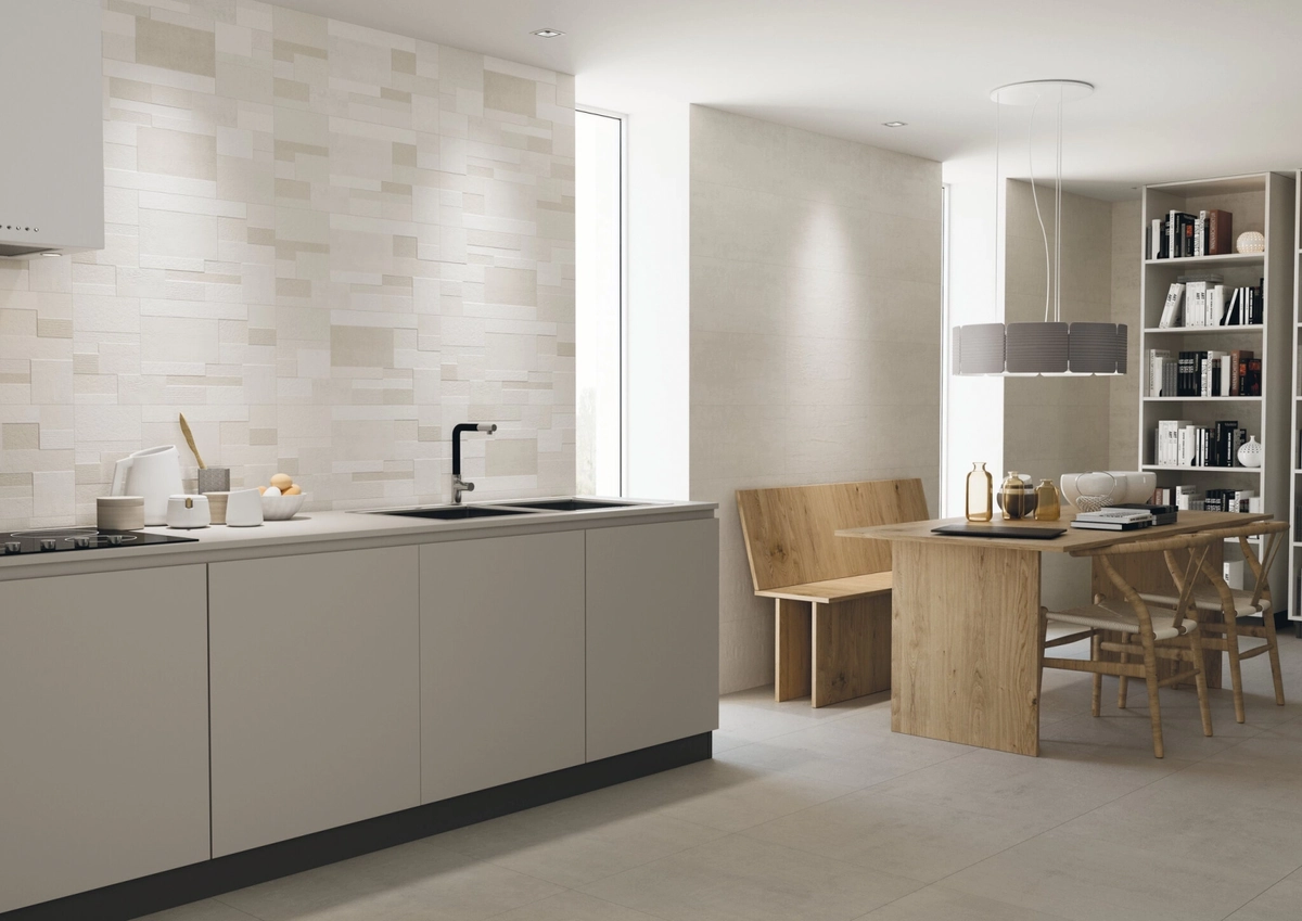 Gres Cifre PROGRESS efekt beton - aranzacja w eleganckiej lazience