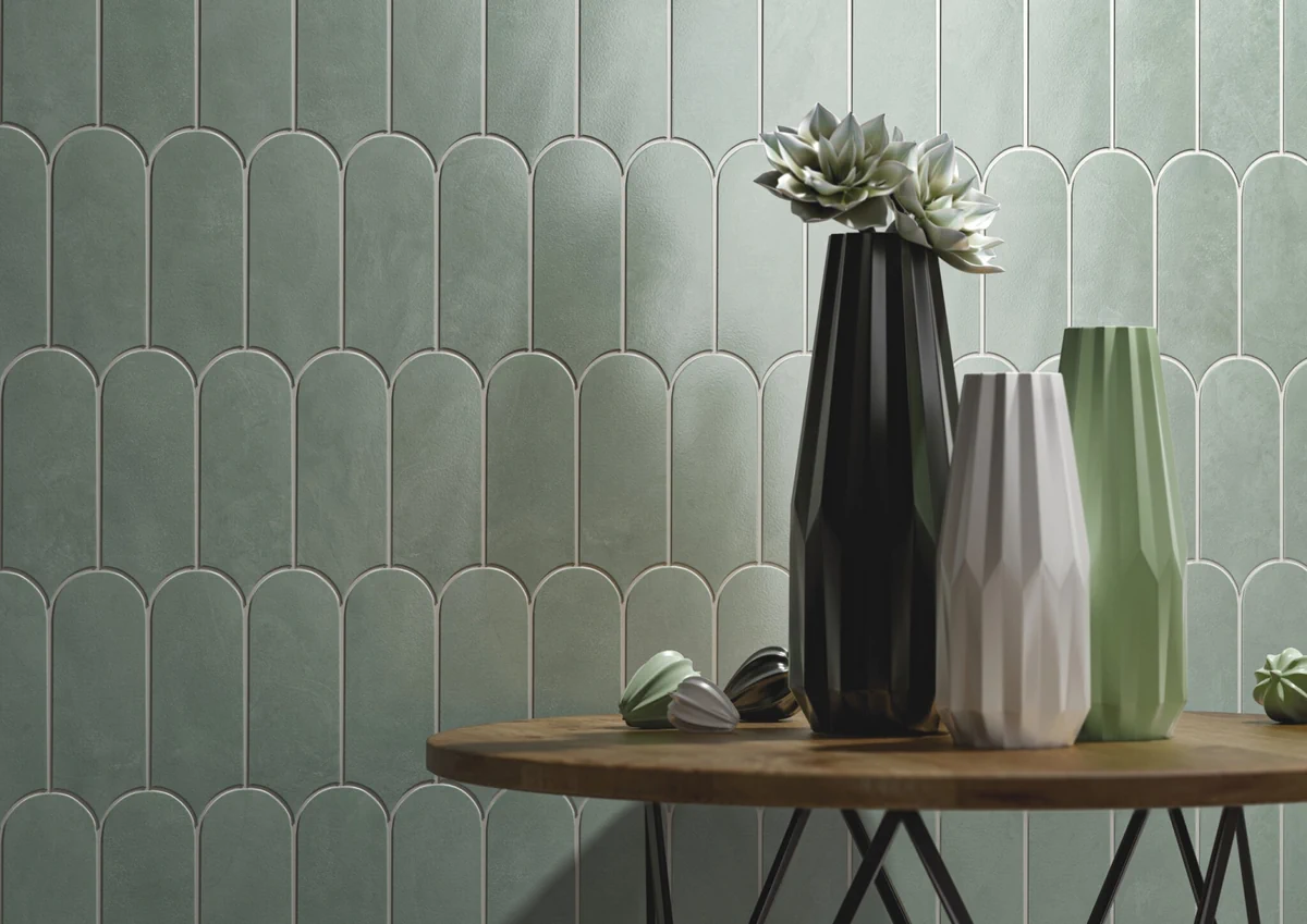 Gres Cifre ALURE efekt beton - aranzacja w eleganckiej lazience