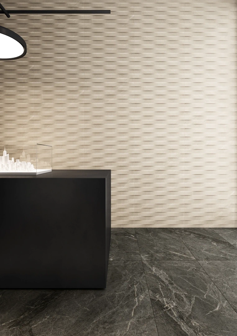 Gres Coem SOAP STONE efekt marmur, kamień - aranzacja w eleganckiej lazience