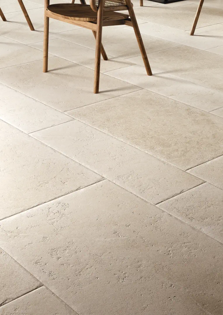 Gres Coem MASSIVE STONE efekt beton, kamień - aranzacja w elewacji domu