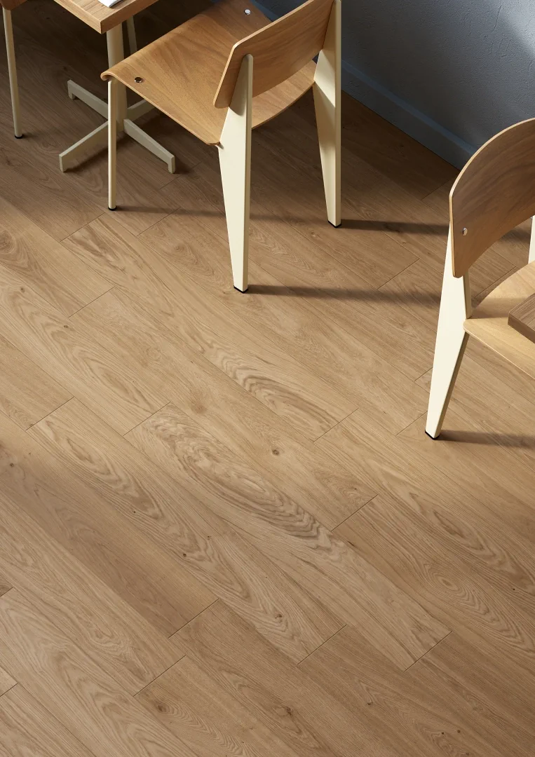Gres Coem LIGNEA efekt drewno - aranzacja w eleganckiej lazience
