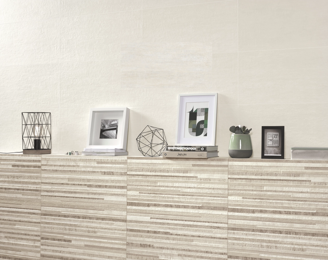Gres Colorker CONCEPT efekt beton - aranzacja w elewacji domu