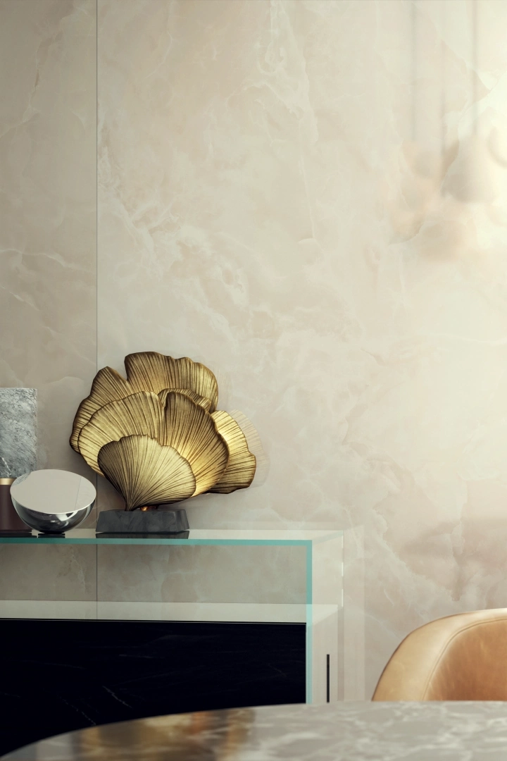 Gres Cotto D'este VANITY efekt marmur - aranzacja w eleganckiej lazience