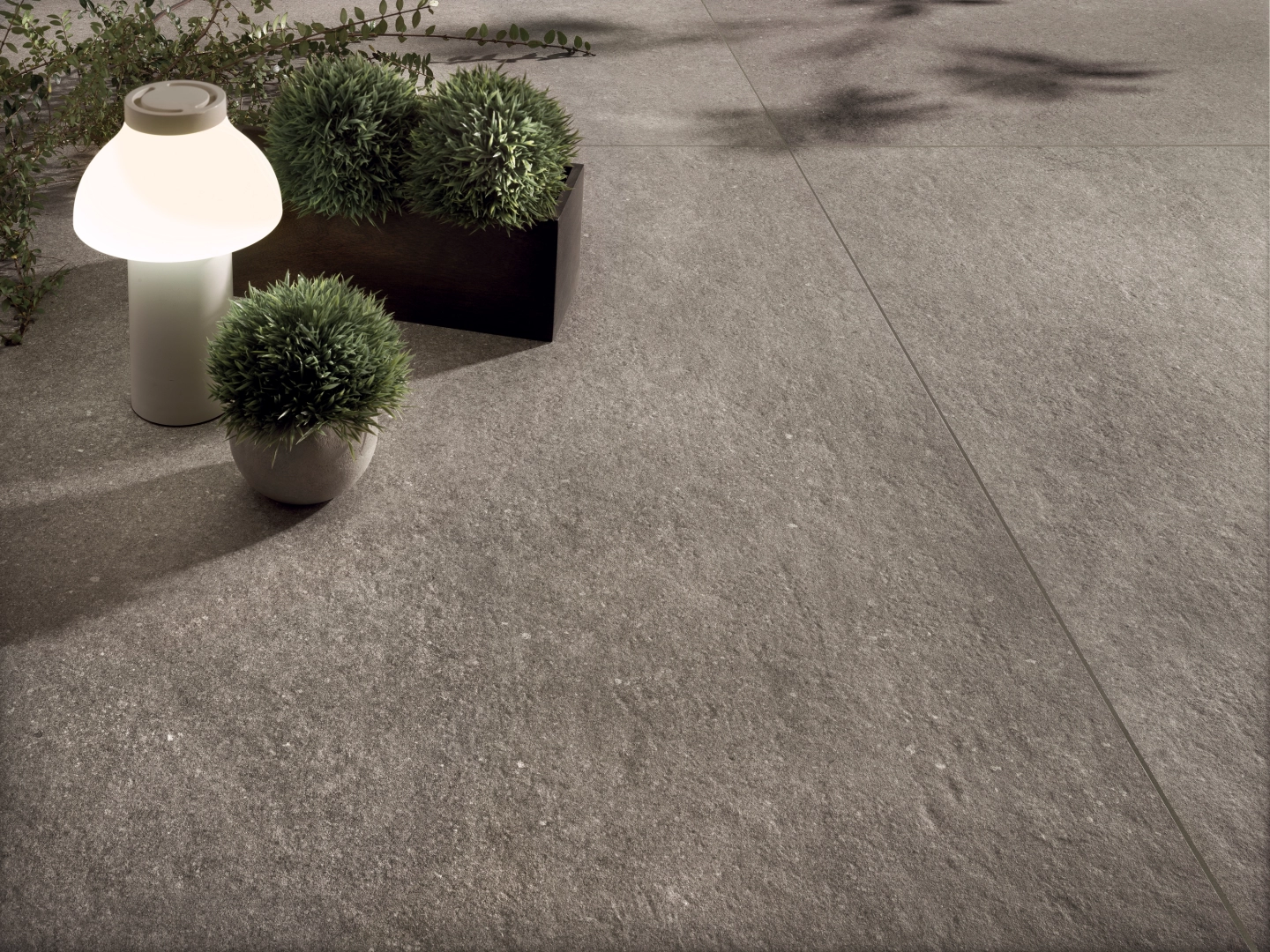Gres Cotto D'este ARKETIPO efekt beton - aranzacja w eleganckiej lazience