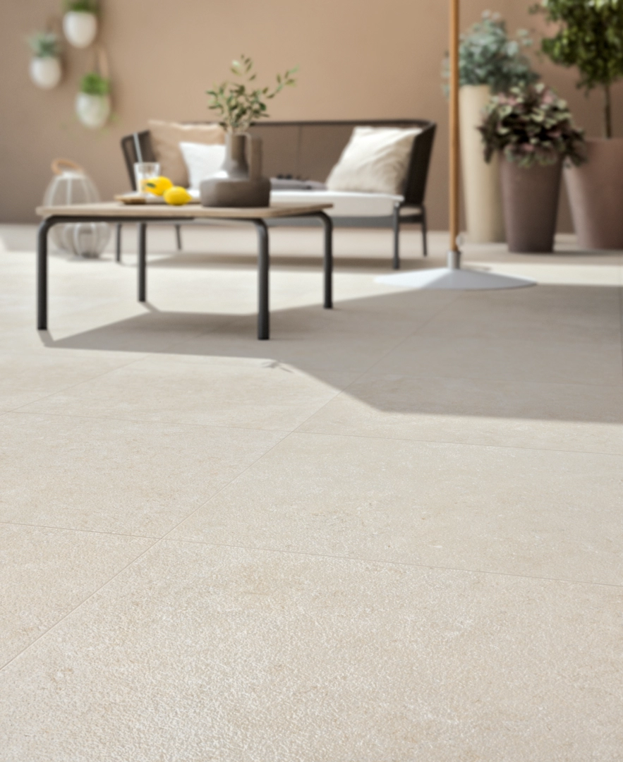 Gres Cotto D'este SECRET STONE efekt kamień - aranzacja w eleganckiej lazience