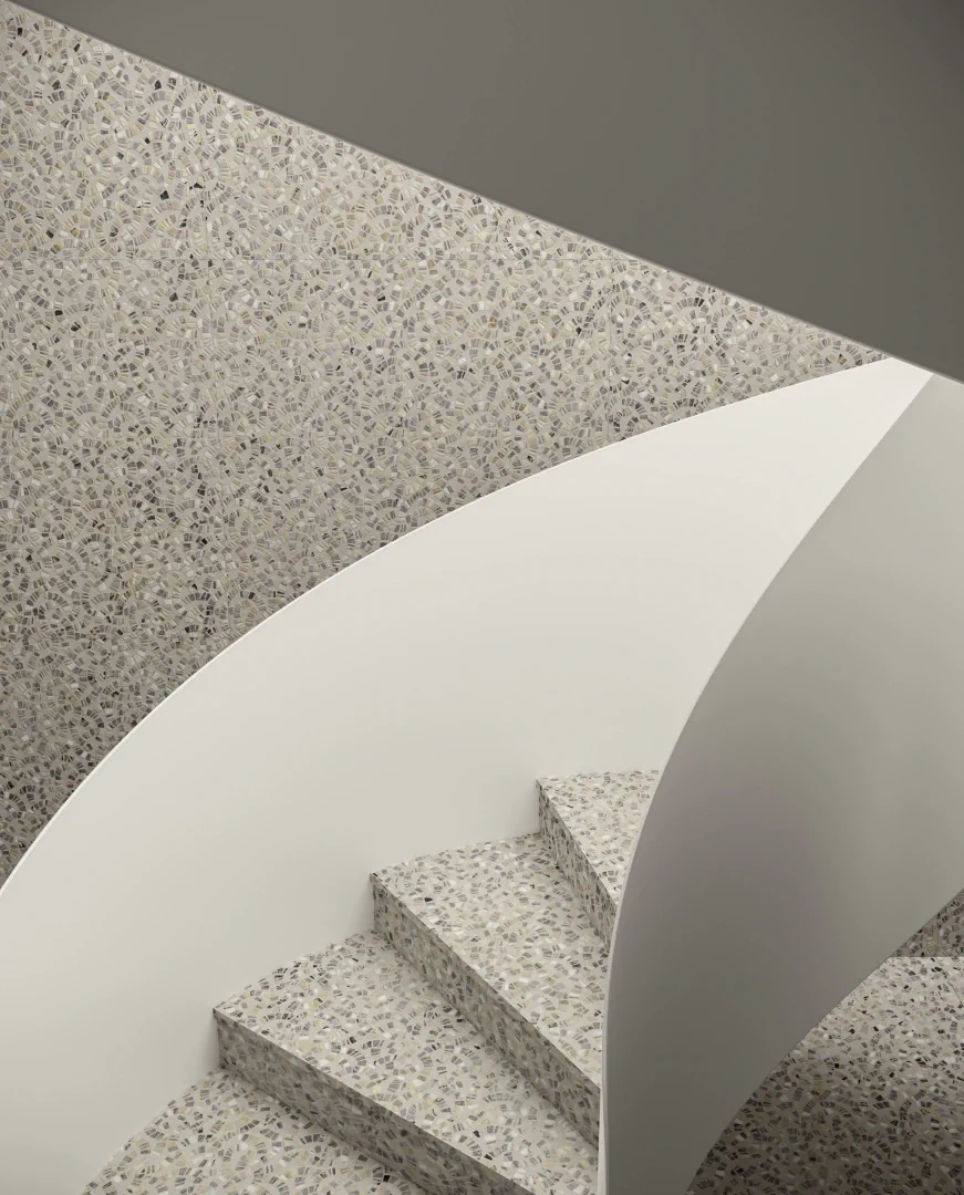 Gres Delconca MARBLE EDITION efekt kamień, marmur - aranzacja w eleganckiej lazience