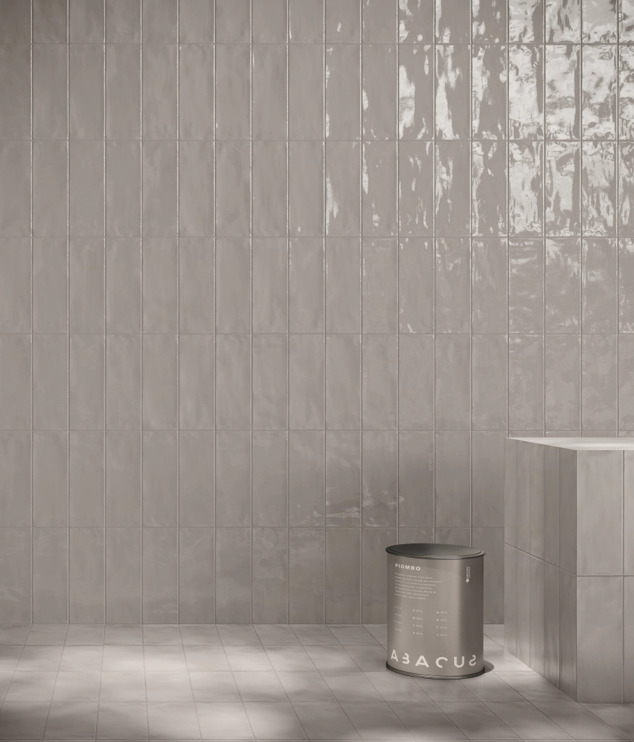 Gres Ergon ABACUS efekt kolor - aranzacja w eleganckiej lazience