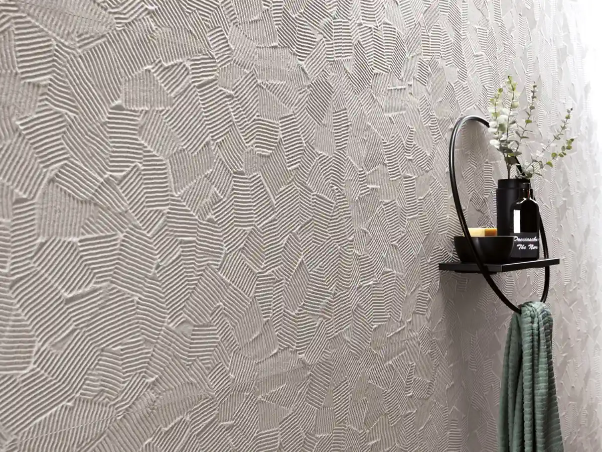 Gres Fap LUMINA SAND ART efekt beton - aranzacja w minimalistycznym wnetrzu