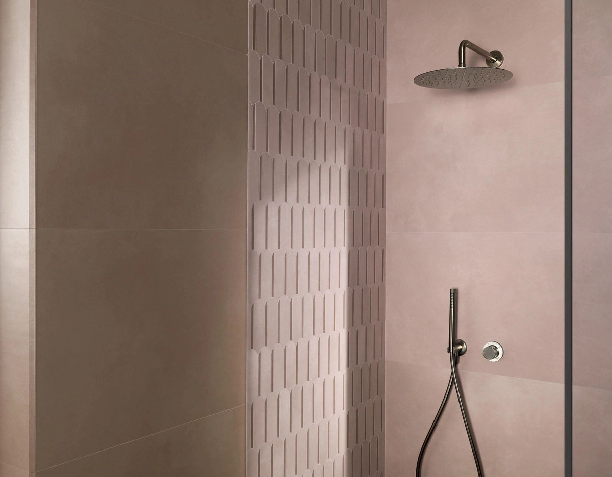 Gres Fap MILANO MOOD efekt beton, kamień - aranzacja w minimalistycznym wnetrzu