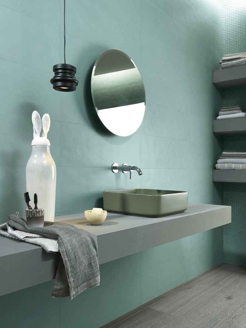Gres Fap COLOR LINE efekt kolor - aranzacja w elewacji domu