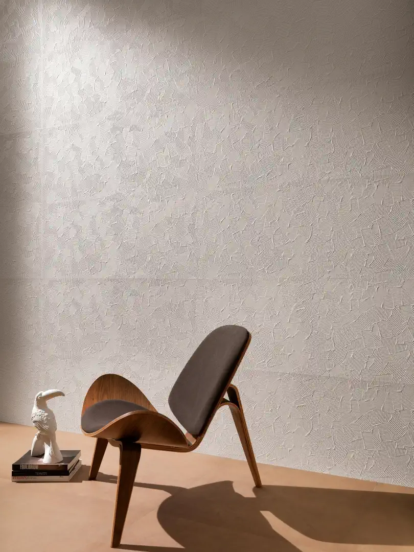 Gres Fap LUMINA SAND ART efekt beton - aranzacja w eleganckiej lazience