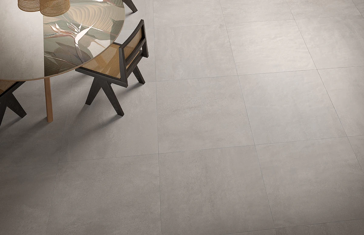 Gres Fap YLICO efekt beton - aranzacja w eleganckiej lazience