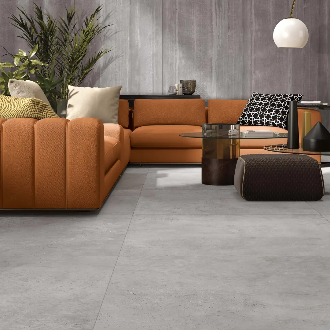 Gres Flaviker HYPER efekt beton - aranzacja w elewacji domu