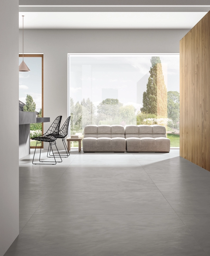 Gres Fondovalle RES ART efekt metal, terakota - aranzacja w elewacji domu