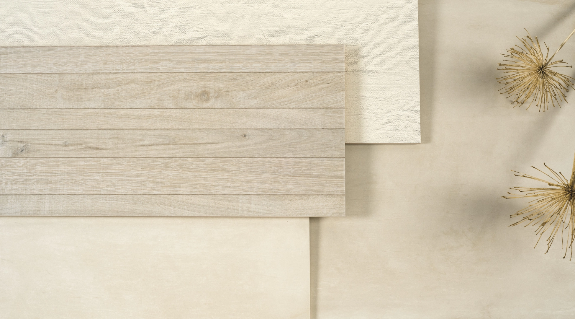 Gres Grespania WABI SABI efekt beton - aranzacja w minimalistycznym wnetrzu