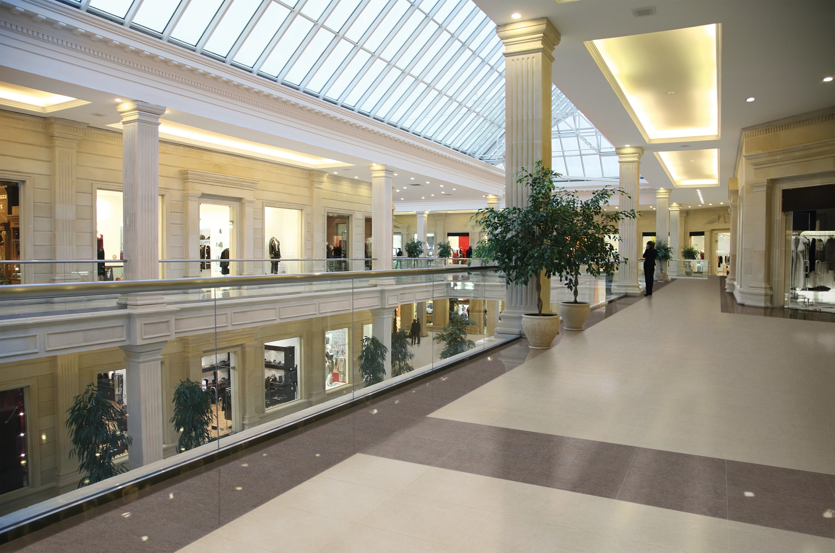 Gres Grespania METEOR efekt kamień - aranzacja w eleganckiej lazience