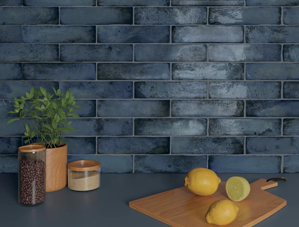 Gres Harmony LEGACY efekt kamień - aranzacja w eleganckiej lazience