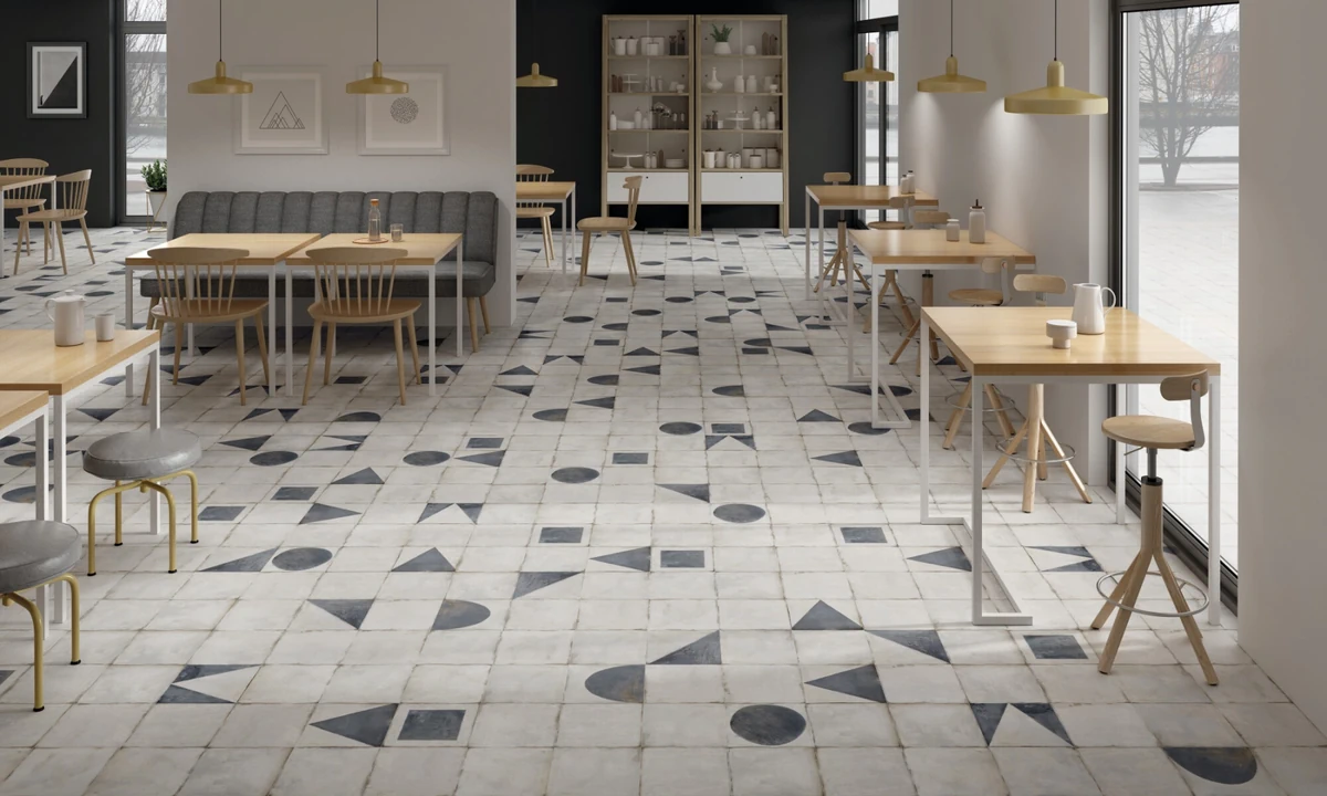 Gres Harmony MAISON efekt kamień - aranzacja w eleganckiej lazience