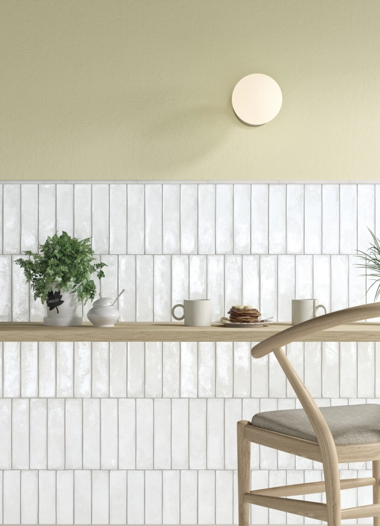 Gres Harmony LEGACY efekt kamień - aranzacja w minimalistycznym wnetrzu