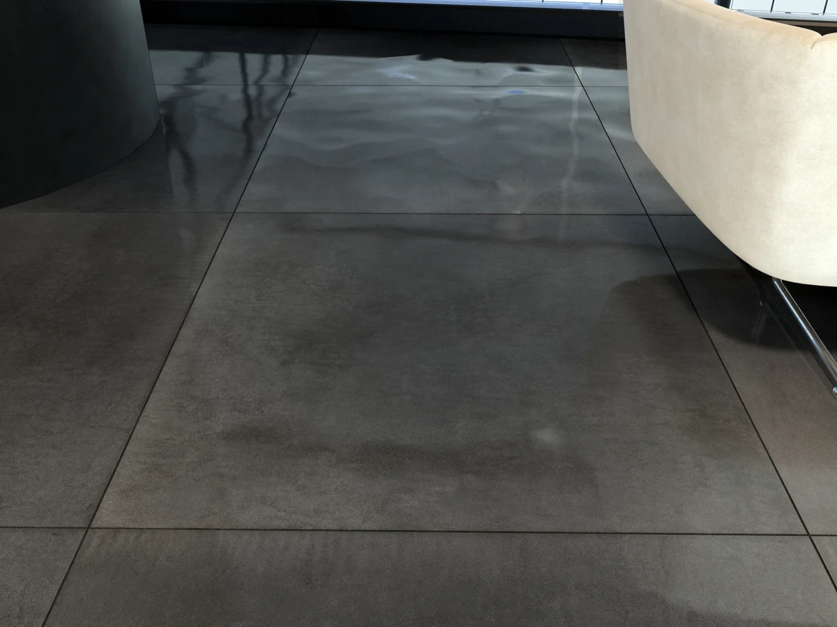 Gres Imola MICRON 2.0 efekt beton - aranzacja w elewacji domu
