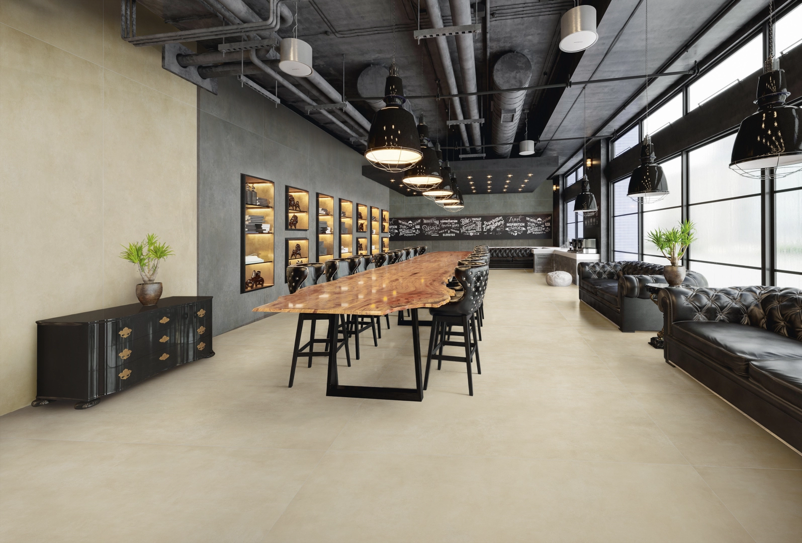 Gres La Fabbrica Ava SKYLINE efekt marmur - aranzacja w eleganckiej lazience