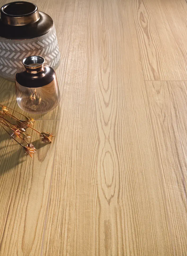 Gres La Fabbrica Ava HONEY WOOD efekt drewno, kamień - aranzacja w elewacji domu