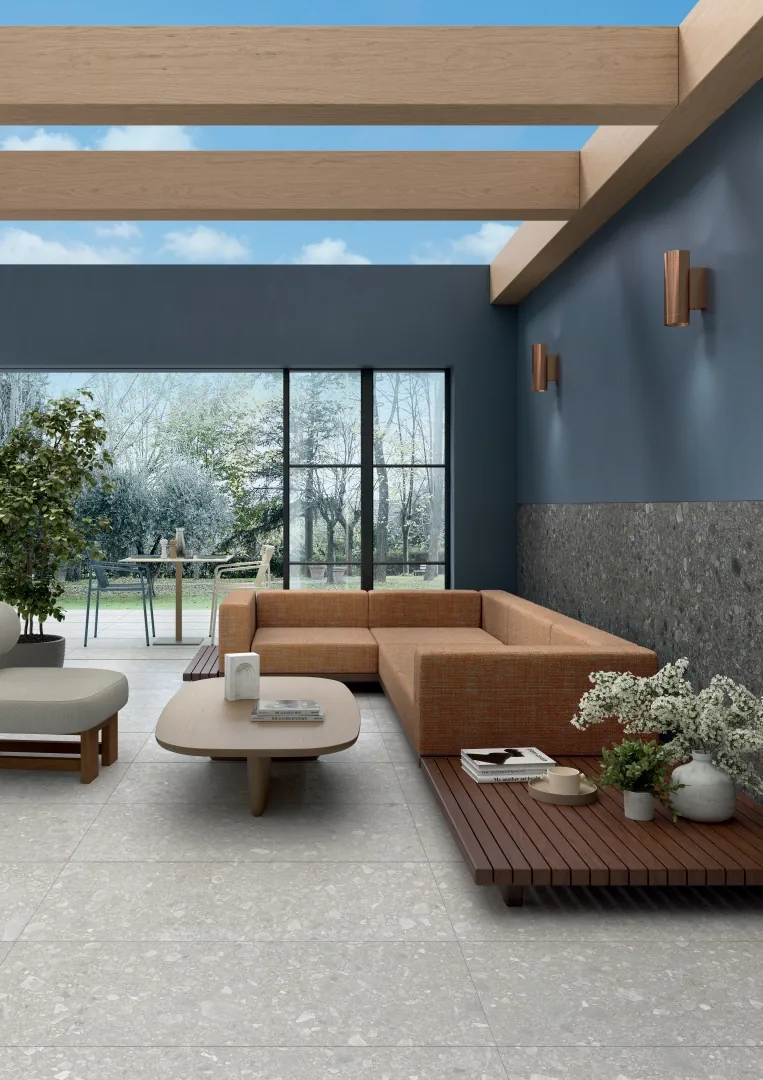 Gres Lea SIDE STONE efekt marmur - aranzacja w eleganckiej lazience