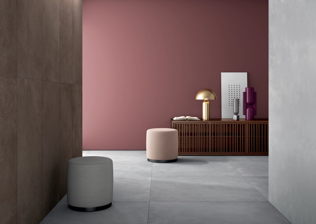 Gres Lea MASTERPIECE efekt kamień - aranzacja w eleganckiej lazience