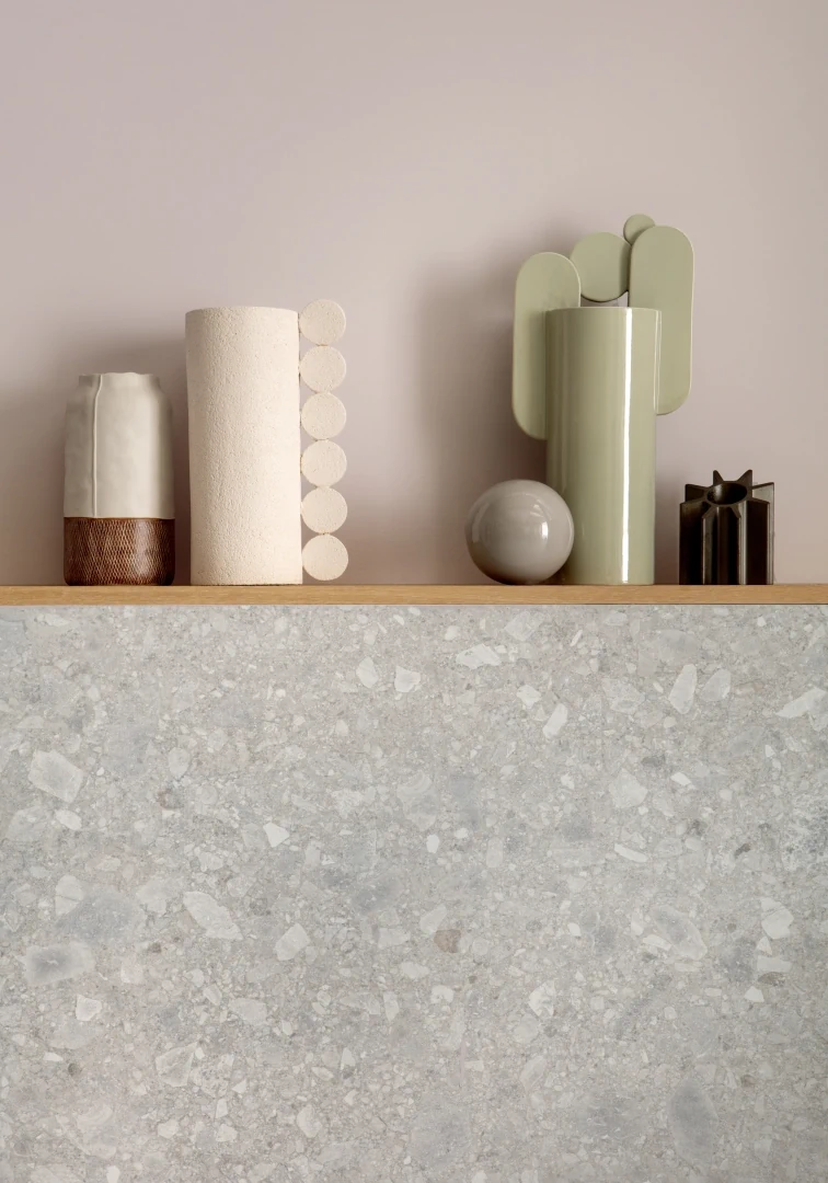 Gres Lea SIDE STONE efekt marmur - aranzacja w eleganckiej lazience